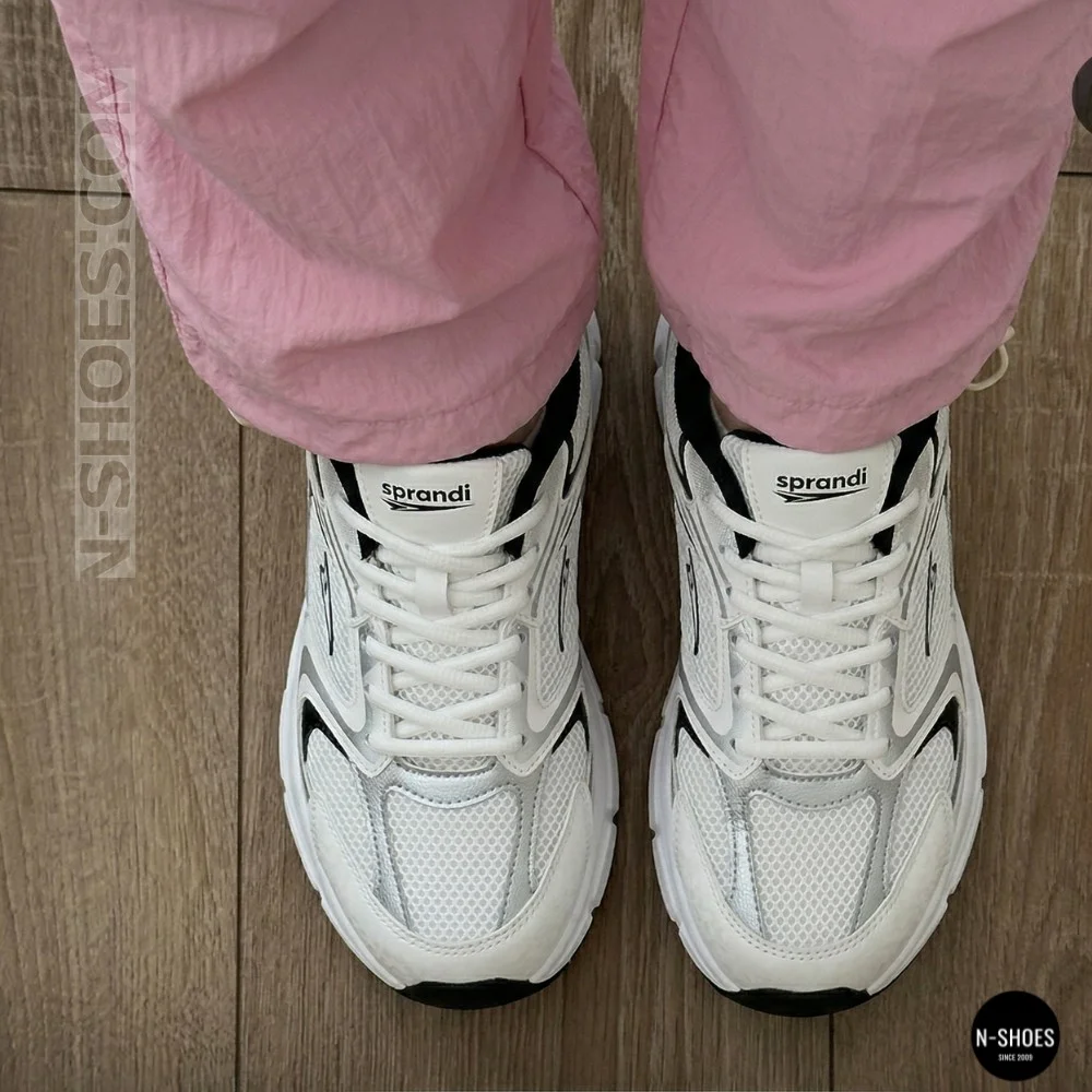 Stylish White Women's Sneakers Sprandi CEOWB-WP40-23404Z