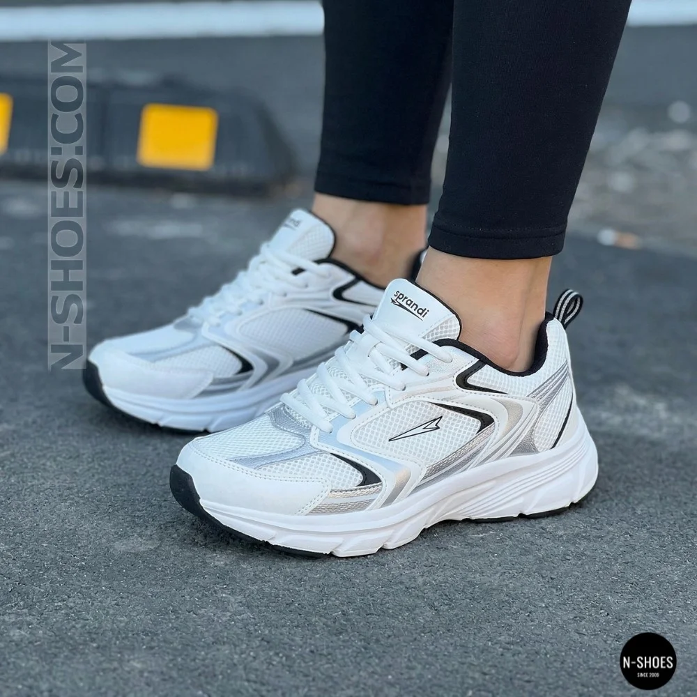 Stylish White Women's Sneakers Sprandi CEOWB-WP40-23404Z