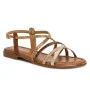 Бежевые кожаные сандалии Lasocki 6254 на каждый день