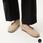 Жіночі бежеві балетки з натуральної замші Allsy 209237 Lonza 212419 Mavis Beige 6257