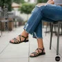 Черные женские сандалии Lasocki 6261 для вашего комфорта
