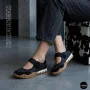 Trendy Black Sandals Badura EO-AILA-YB25D32-1 Lonza 212439 6264