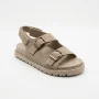 Спортивні бежеві босоніжки Allsy 209749 22023k33-1 khaki 6267