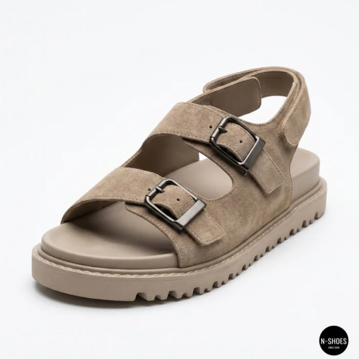 Спортивні бежеві босоніжки Allsy 209749 22023k33-1 khaki 6267