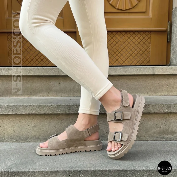 Спортивні бежеві босоніжки Allsy 209749 22023k33-1 khaki 6267