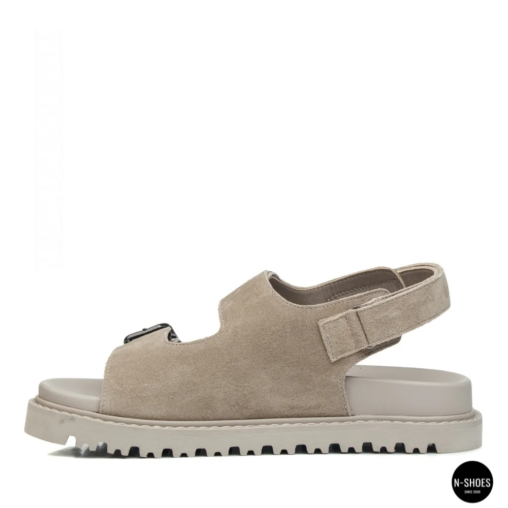 Спортивні бежеві босоніжки Allsy 209749 22023k33-1 khaki 6267