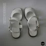 Кожаные женские босоножки Lonza New York 213954 24052 White 6271