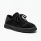 Жіночі анатомічні туфлі Allsy 216245 XJ2026-149-1 Lonza 219988 6292 BLACK SUEDE чоні демісезонні з натуральної замші