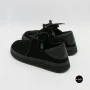Чорні анатомічні туфлі Allsy 216245 XJ2026-149-1 Lonza 219988 6292 BLACK SUEDE з натуральної замші