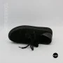 Чорні анатомічні туфлі Allsy 216245 XJ2026-149-1 Lonza 219988 6292 BLACK SUEDE з натуральної замші