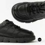 Жіночі шкіряні туфлі на платформі Allsy 220131 86722-21 Lonza 220132 6294 BLACK KOGA