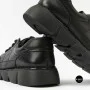 Жіночі шкіряні туфлі на платформі Allsy 220131 86722-21 Lonza 220132 6294 BLACK KOGA