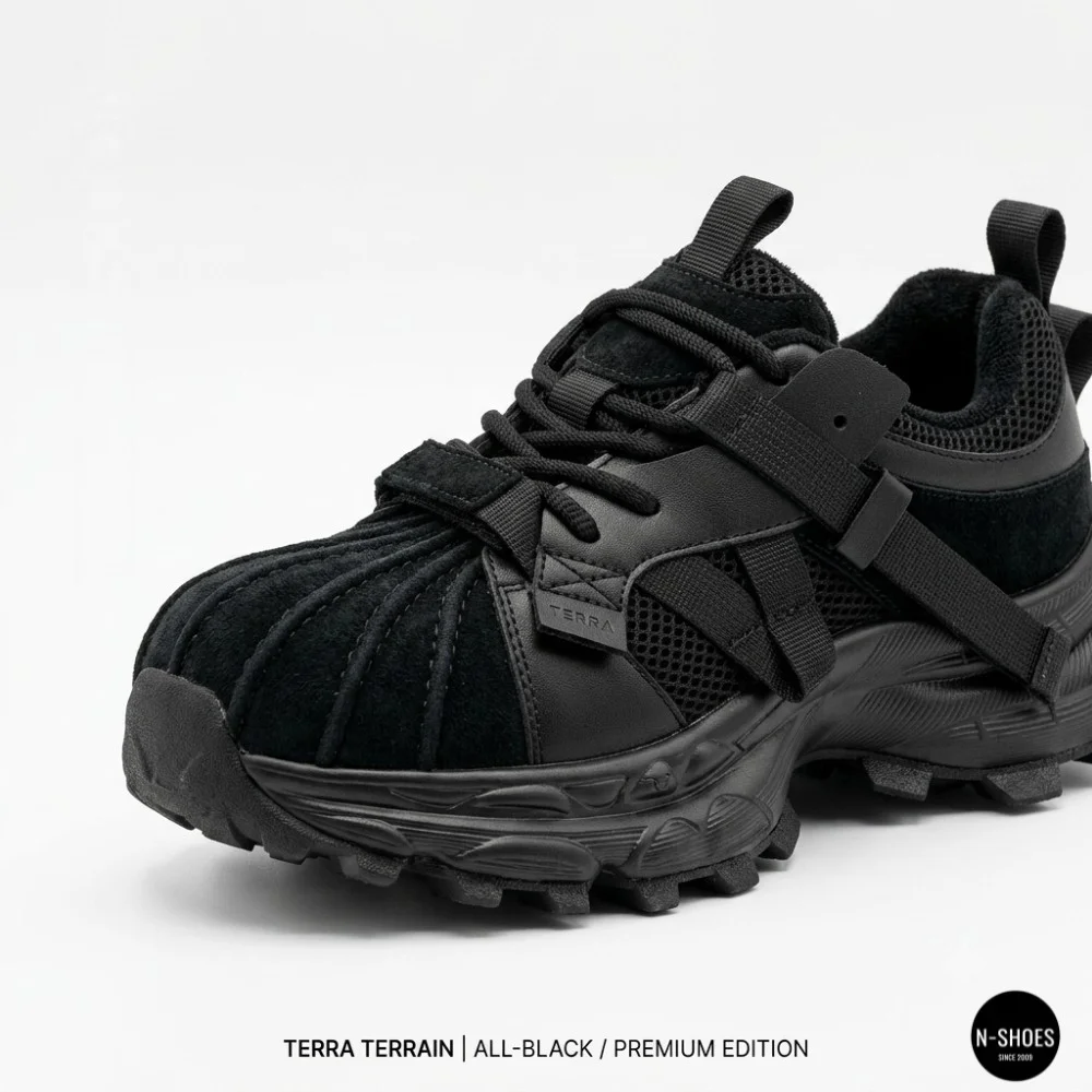 Трендові чорні кросівки Allsy 216188 218513 Lonza 219947 6299 BLACK в стилі Balenciaga