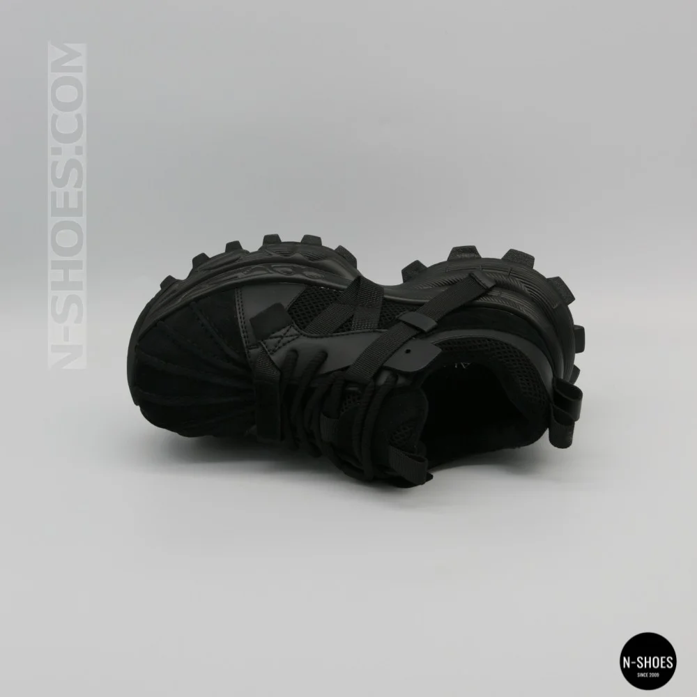 Трендові чорні кросівки Allsy 216188 218513 Lonza 219947 6299 BLACK в стилі Balenciaga