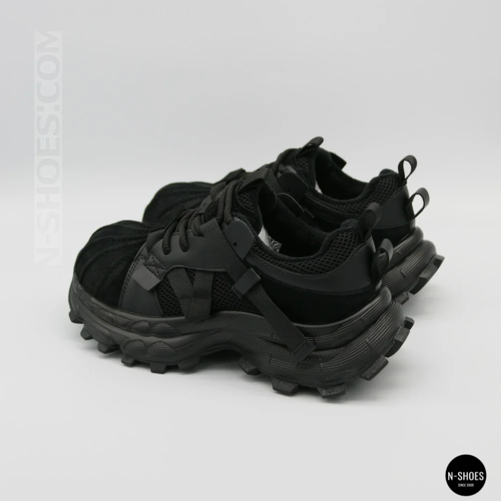Трендові чорні кросівки Allsy 216188 218513 Lonza 219947 6299 BLACK в стилі Balenciaga