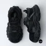 Трендові чорні кросівки Allsy 216188 218513 Lonza 219947 6299 BLACK в стилі Balenciaga