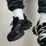 Трендові чорні кросівки Allsy 216188 218513 Lonza 219947 6299 BLACK в стилі Balenciaga