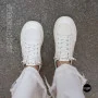 Кросівки Allsy 218829 6301 65319-1 218828 White-Brown: комфорт із натуральної шкіри