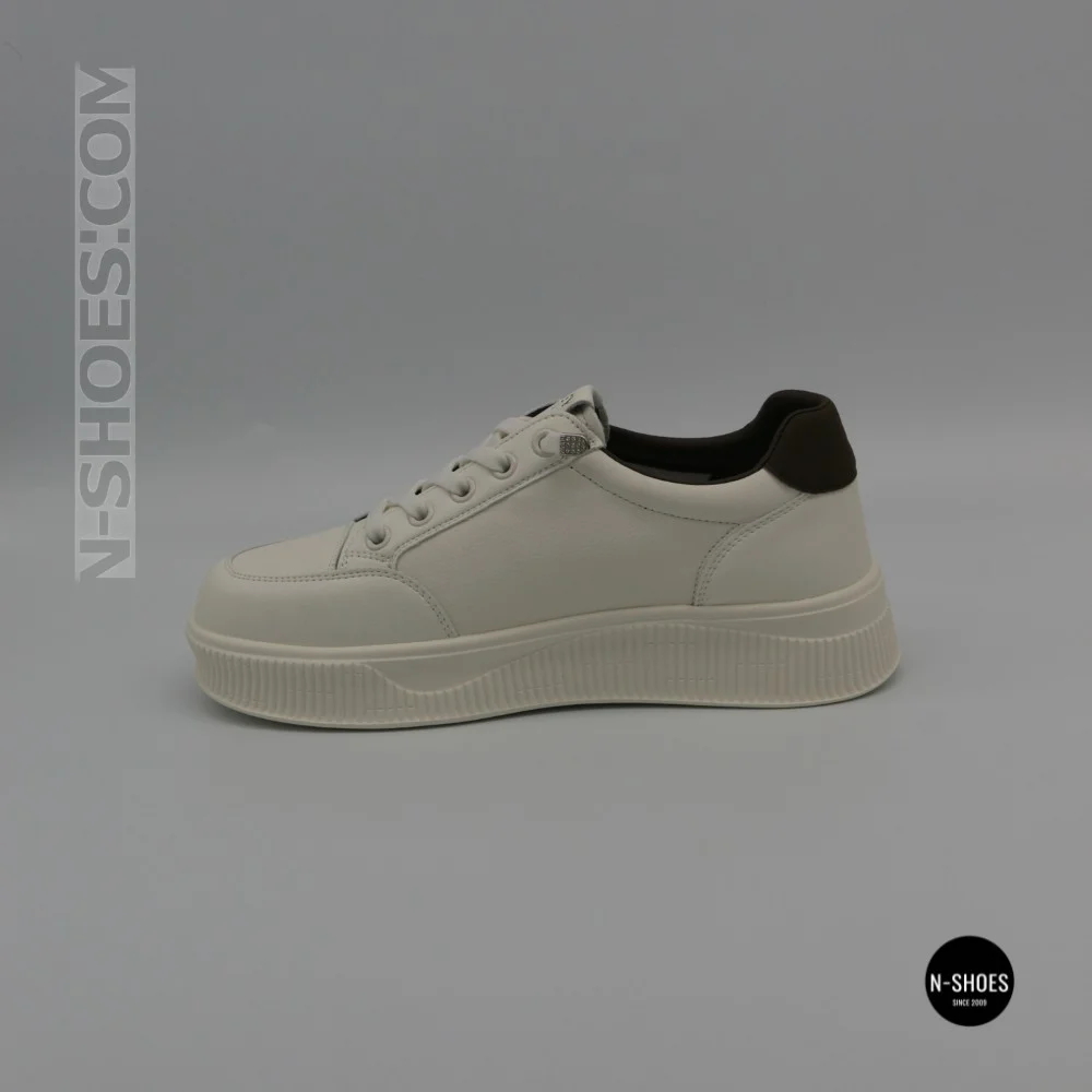 Кросівки Allsy 218829 6301 65319-1 218828 White-Brown: комфорт із натуральної шкіри