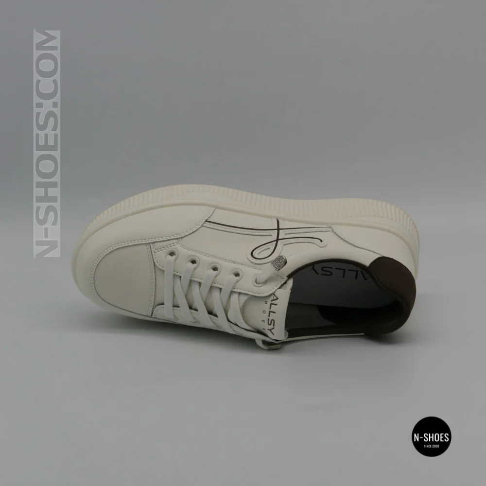 Кросівки Allsy 218829 6301 65319-1 218828 White-Brown: комфорт із натуральної шкіри