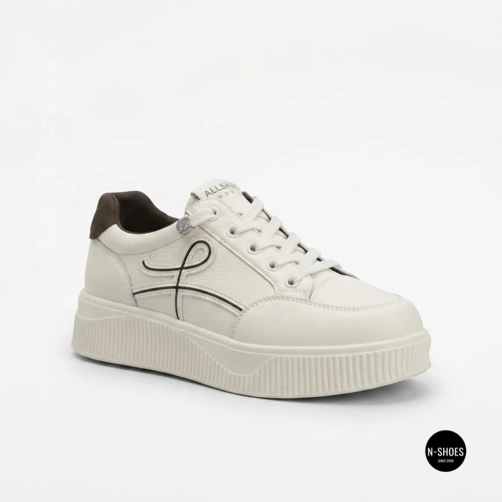 Кросівки Allsy 218829 6301 65319-1 218828 White-Brown: комфорт із натуральної шкіри