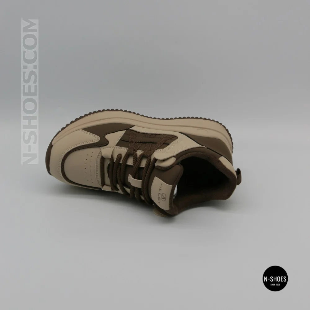 Кросівки Allsy 218452 5671A-M 6302 Coffee: стиль і комфort на кожен день