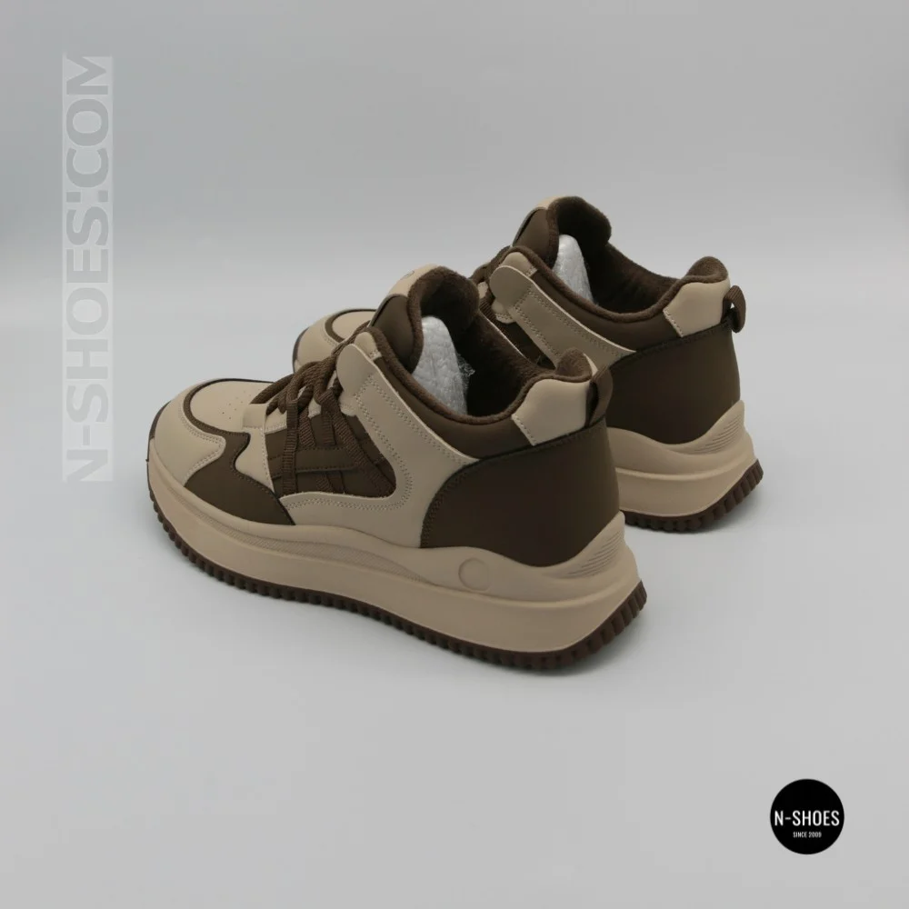 Кросівки Allsy 218452 5671A-M 6302 Coffee: стиль і комфort на кожен день