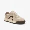 Жіночі комфортні кросівки Allsy 214796 8878-7 6303 BEIGE-RED бежеві демісезонні з натуральної шкіри