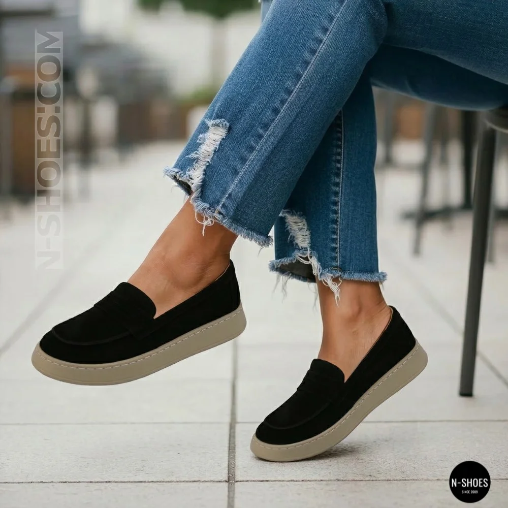 Лофери Allsy 211729 E12-L2603 6304 BLACK - комфорт щодня