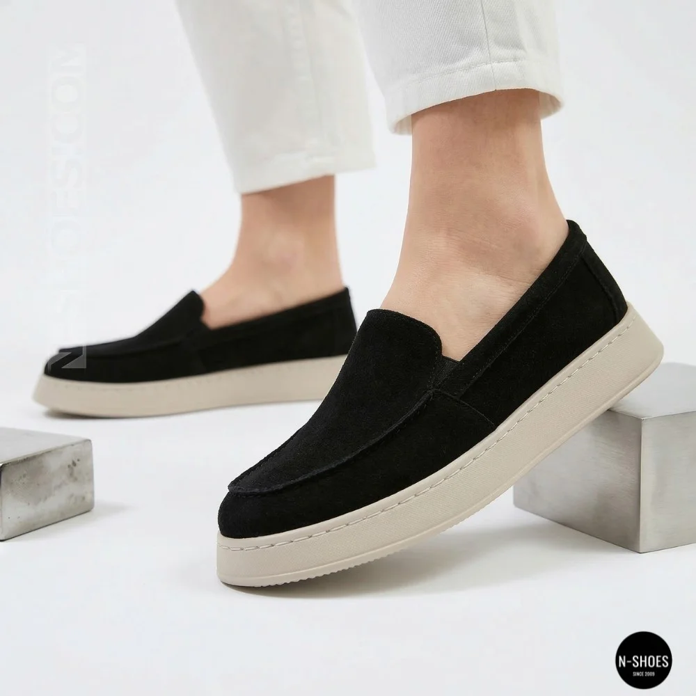 Лофери Allsy 211729 E12-L2603 6304 BLACK - комфорт щодня