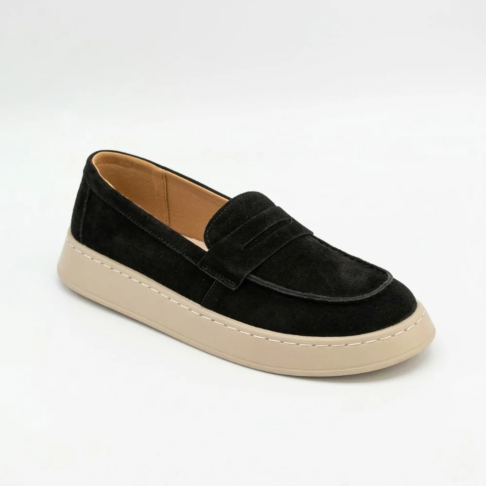 Лофери Allsy 211729 E12-L2603 6304 BLACK - комфорт щодня