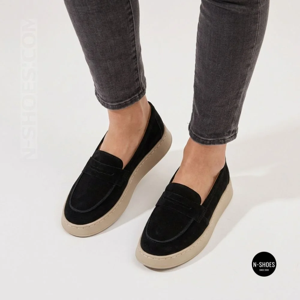 Лофери Allsy 211729 E12-L2603 6304 BLACK - комфорт щодня