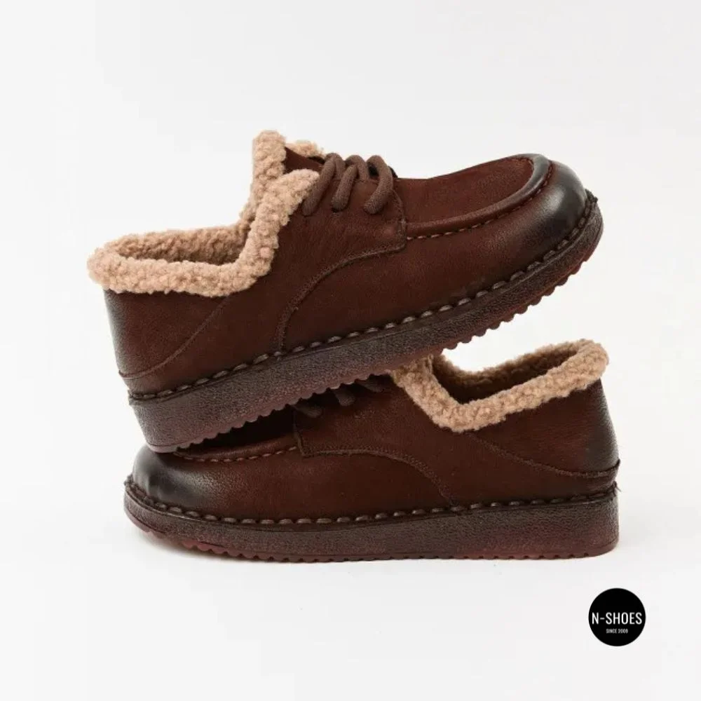 Зимові півчеревики Allsy 214809 26Q10Z3636-2 Lonza 219871 6310 BROWN: тепло щокроку