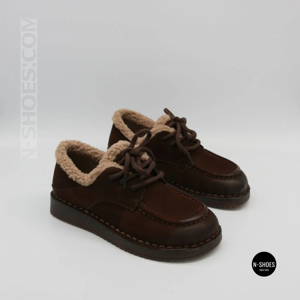 Зимові півчеревики Allsy 214809 26Q10Z3636-2 Lonza 219871 6310 BROWN: тепло щокроку