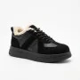 Зимові черевикиAllsy 216228 TS715 Lonza 205165 6311 BLACK: тепло справжньої овчини