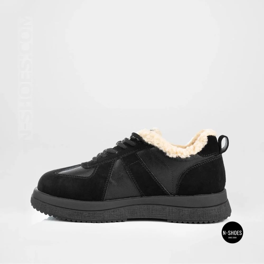 Зимові черевикиAllsy 216228 TS715 Lonza 205165 6311 BLACK: тепло справжньої овчини