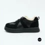 Зимові черевикиAllsy 216228 TS715 Lonza 205165 6311 BLACK: тепло справжньої овчини