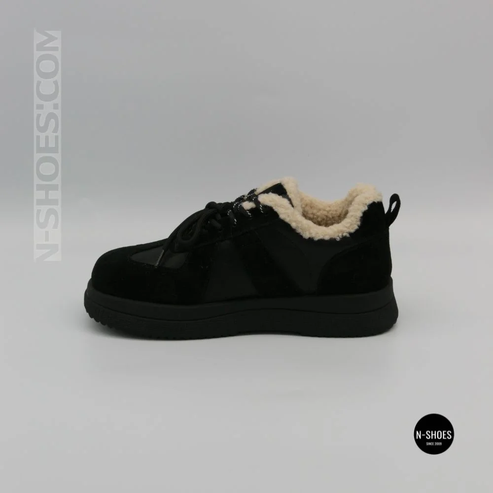 Зимові черевикиAllsy 216228 TS715 Lonza 205165 6311 BLACK: тепло справжньої овчини