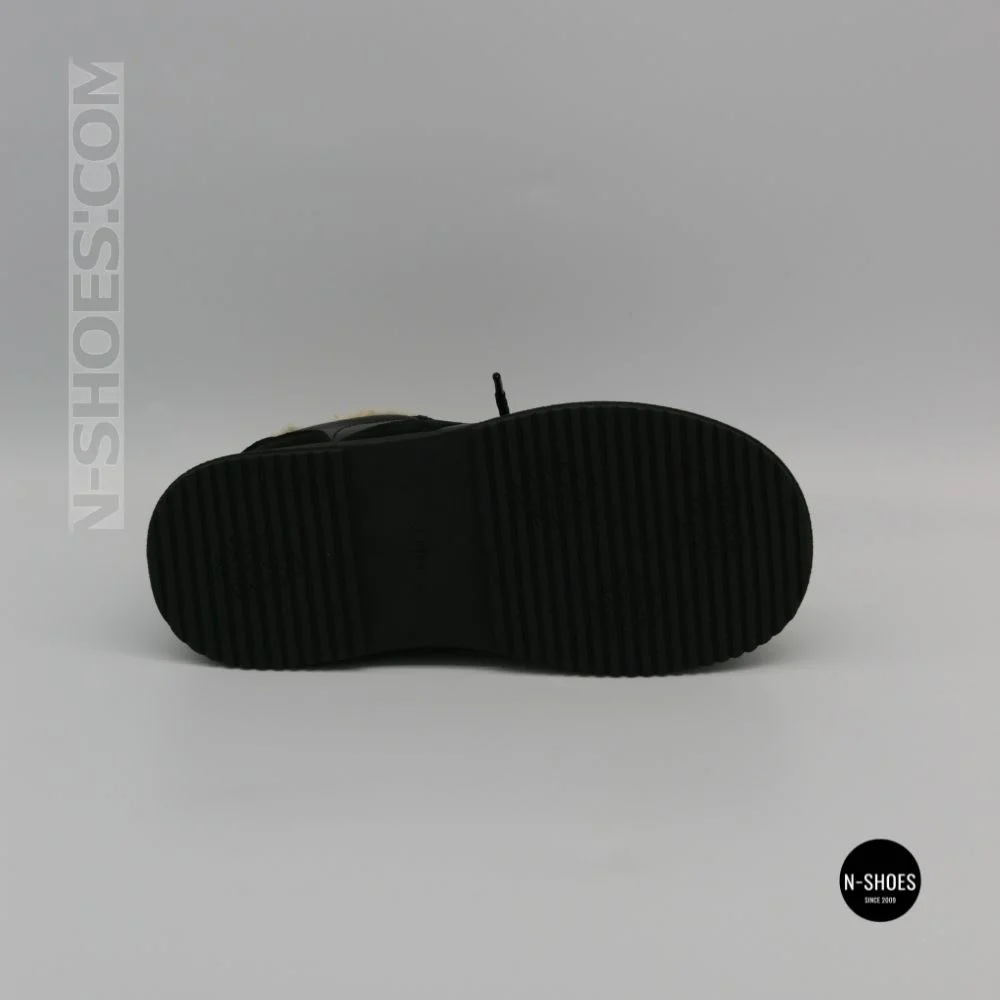 Зимові черевикиAllsy 216228 TS715 Lonza 205165 6311 BLACK: тепло справжньої овчини