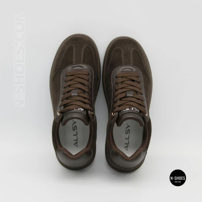 Allsy 6312 BROWN SUEDE Sneakers - Cocoa Suede Done Right