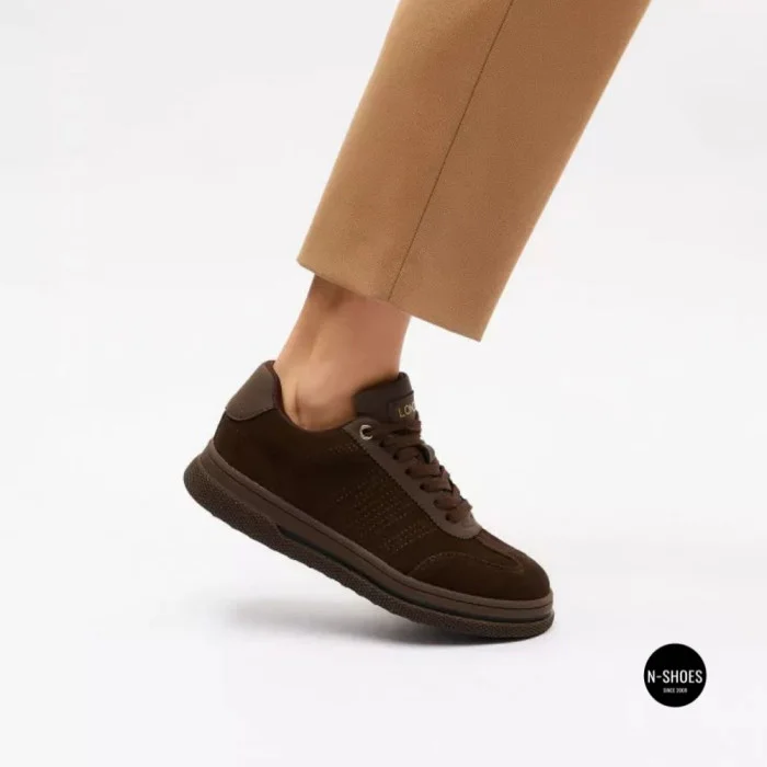 Allsy 6312 BROWN SUEDE Sneakers - Cocoa Suede Done Right