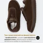 Замшеві кросівки Allsy 217318 369-3001-18 6312 BROWN SUEDE - тепло і стиль