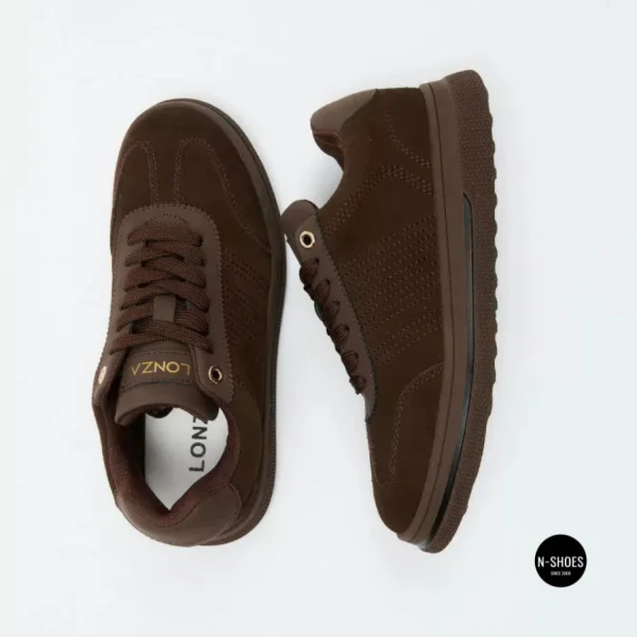 Allsy 6312 BROWN SUEDE Sneakers - Cocoa Suede Done Right