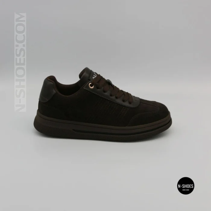 Allsy 6312 BROWN SUEDE Sneakers - Cocoa Suede Done Right