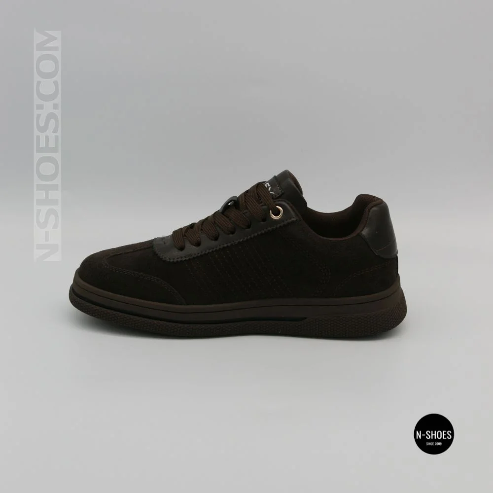 Замшеві кросівки Allsy 217318 369-3001-18 6312 BROWN SUEDE - тепло і стиль
