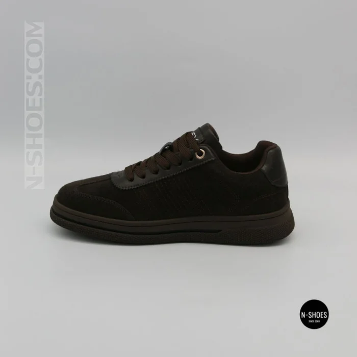 Allsy 6312 BROWN SUEDE Sneakers - Cocoa Suede Done Right