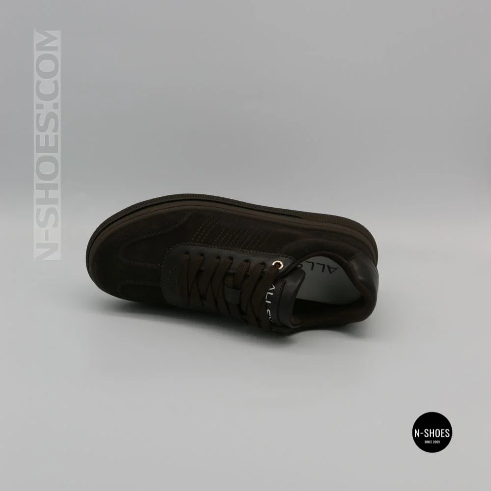 Замшеві кросівки Allsy 217318 369-3001-18 6312 BROWN SUEDE - тепло і стиль