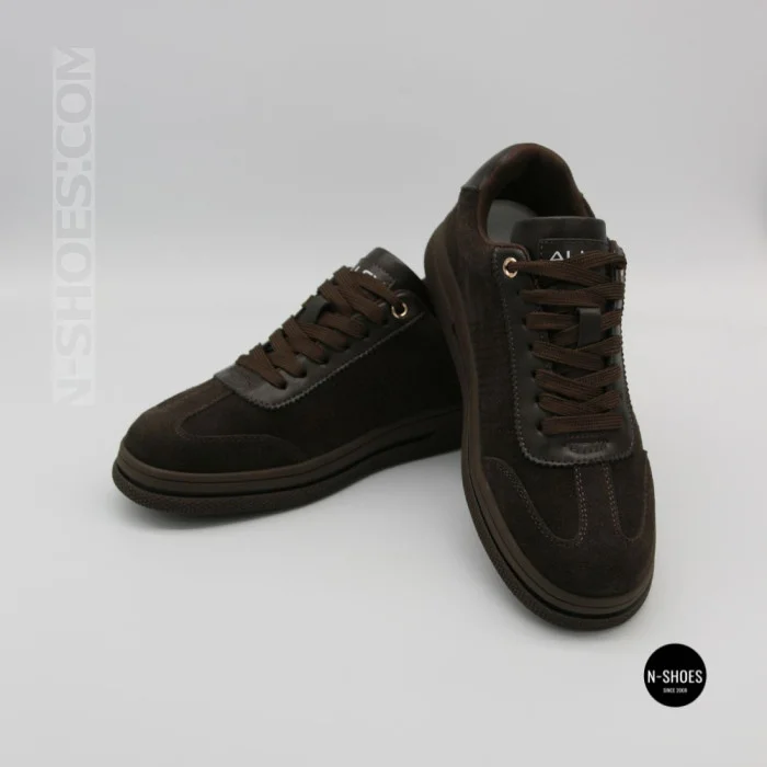 Allsy 6312 BROWN SUEDE Sneakers - Cocoa Suede Done Right
