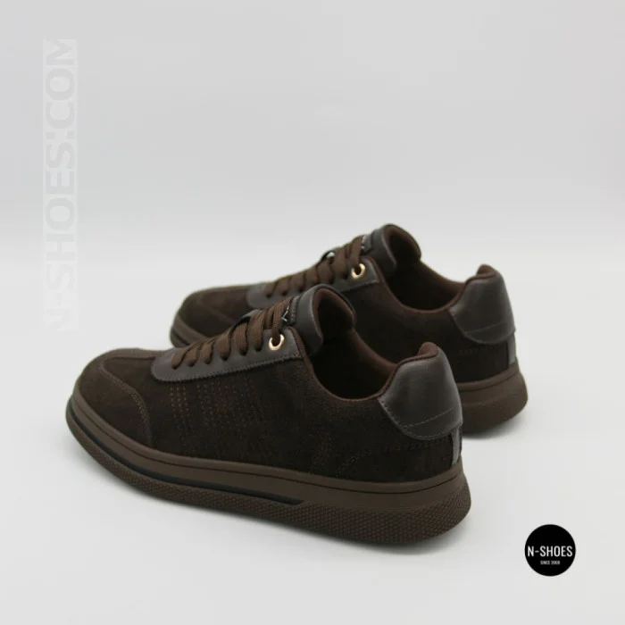 Allsy 6312 BROWN SUEDE Sneakers - Cocoa Suede Done Right