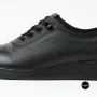 Жіночі туфлі кросівки Allsy 216242 6313 BLACK: шкіра та комфорт